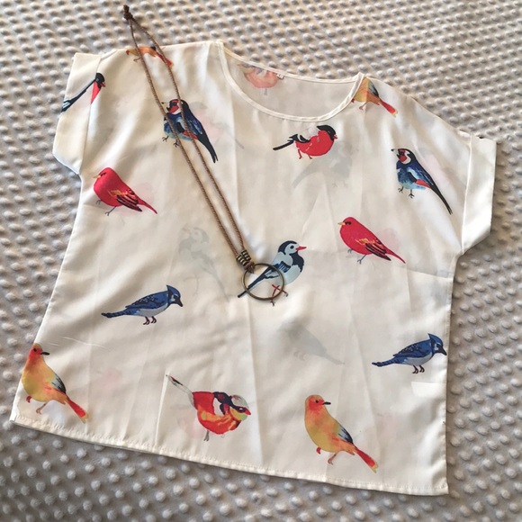 ⭐️❤️ Bird Shirt ❤️⭐️ - Picture 1 of 2
